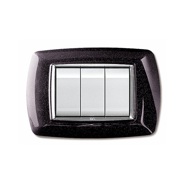 Placca MyLife Nero Glitter -NG Placca MyLife Nero Glitter -NG